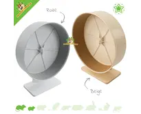 Rueda de plástico con soporte de madera y corcho 27 cm