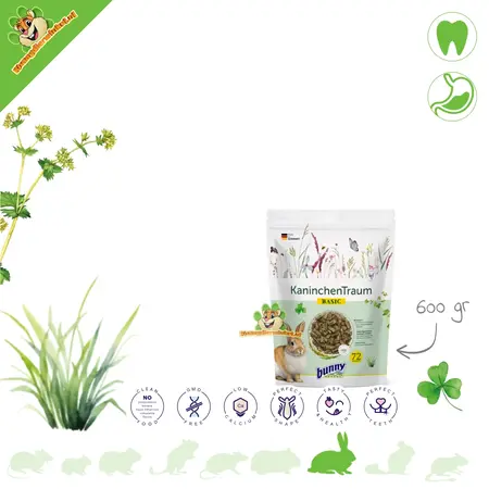 Bunny Nature Rabbit Dream Basis-Kaninchenfutter