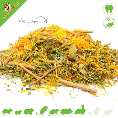 Knaagdier Kruidenier Menu fourrager Lapin 400 grammes