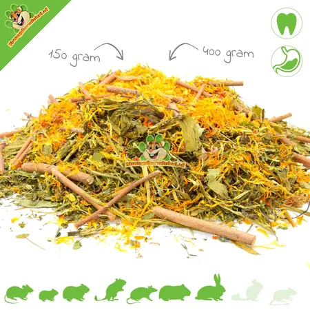 Knaagdier Kruidenier Foraging Menu Rabbit 400 grams
