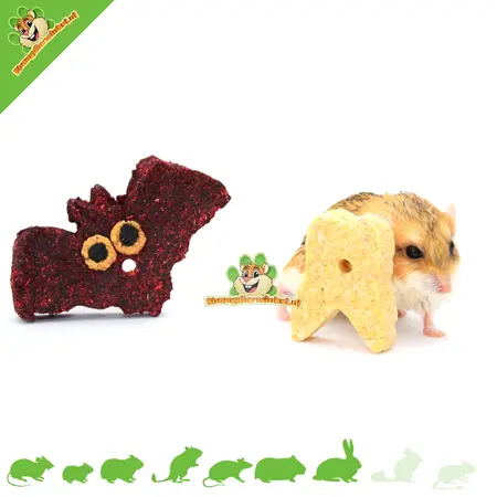 Scary Halloween Snacks for Rodents & Rabbits