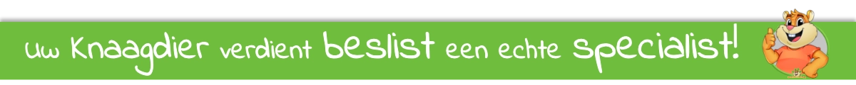 uw knaagdier en konijn verdient beslist een echte specialist