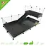 C&C® Cages Draadkubus Kooi 4x2 - 145 x 75 cm + Loft 2x1 Uitbreidbare Caviakooi