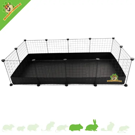 C&C® Cages C&C® Käfige 4x2 – Modularer Meerschweinchenkäfig