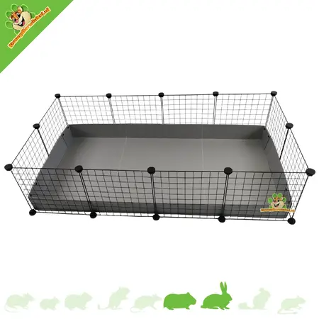 Jaula de alambre en forma de cubo 4x2 - 145 x 75 cm