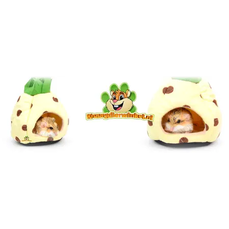 Plush Rodent Sleeping Bag Pineapple