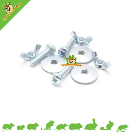 Knaagdierwinkel® Tacka aluminiowa dla gryzoni i królików!