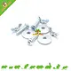 Knaagdierwinkel® Plateforme en aluminium pour rongeurs et lapins !