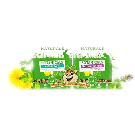 Supreme Selective Naturals Botanicals – caviavoer met timothy & kruiden