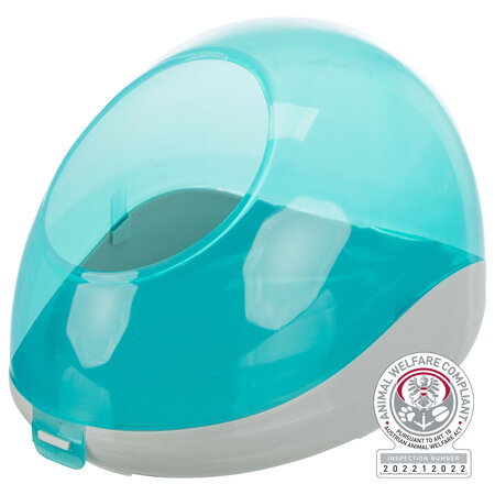 Trixie Sand bath 27 cm for Hamsters, Gerbils, Chinchillas & Degus