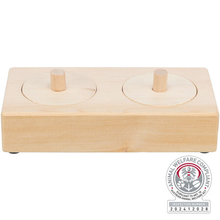 Trixie Snackbox aus Holz, 14 cm, für Nagetiere