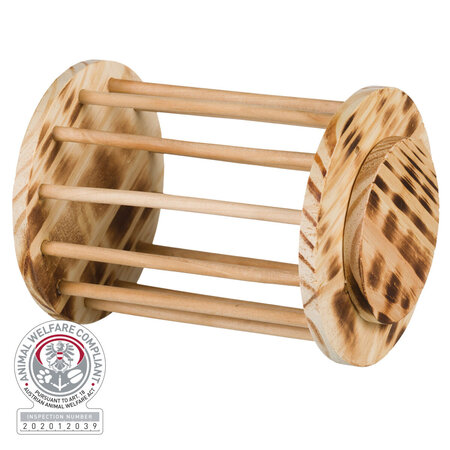 Trixie Mega Hay Roll Rack 19 cm for Guinea Pigs, Rabbits, Chinchillas, and Degus