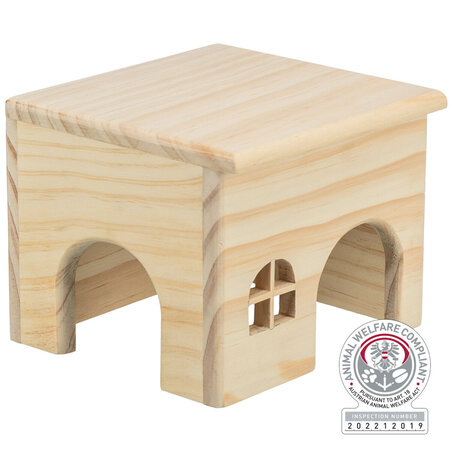 Trixie Spijkervrij Houten Blokhuis Blank