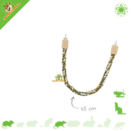 Trixie Trixie Kletterseil für Nagetiere und Vögel!