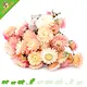 Knaagdier Kruidenier Gedroogde Strobloemen Licht Roze