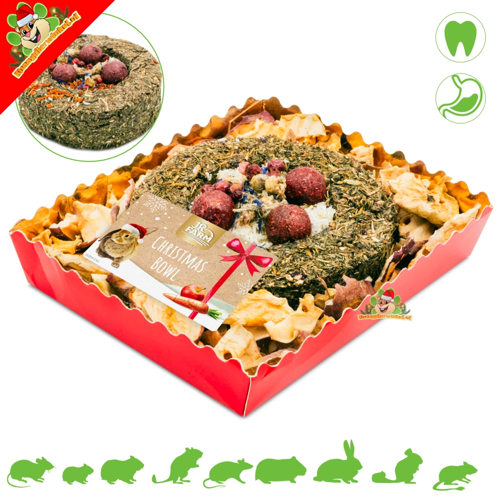 JR Farm Bol de Noël pour rongeurs et lapins !