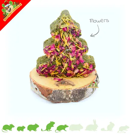 Getreidefreier Knabber-Weihnachtsbaum 9 cm