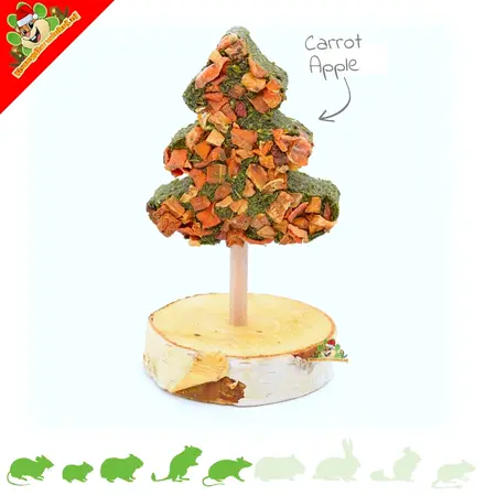 Mr Crumble Sapin de Noël à grignoter sans céréales 9 cm