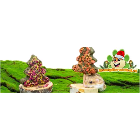 Mr Crumble Grain Free Nibble Christmas Tree 9cm