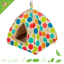 Igloo en peluche rongeur Fizi 23 cm