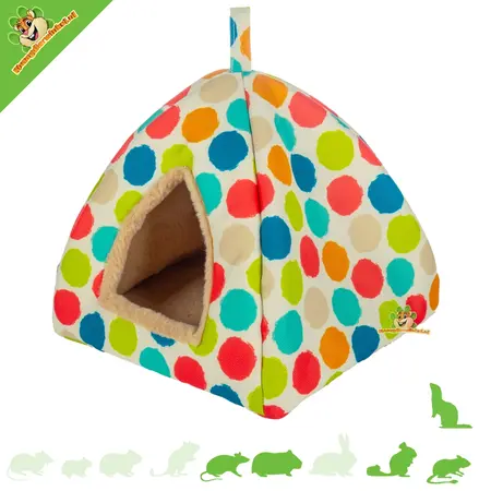 Pluche Knaagdier Iglo Fizi 23 cm