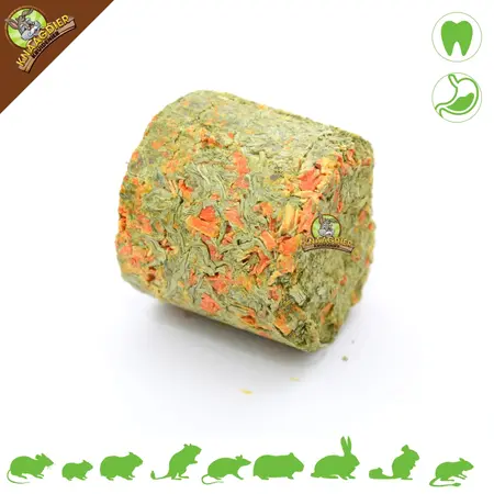 Knaagdier Kruidenier Carrot Herb Chunks 3 pieces