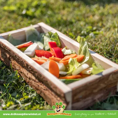 Trixie Gamelle de groupe en bois 27 cm