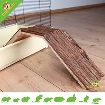 Pont en bois avec écorce 63 cm