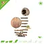 Trixie Coconut Houses with Bridge for Small Rodents