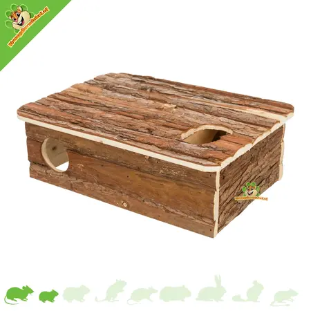 Trixie Multi-chamber House Leif 35 cm for Mice, Dwarf Hamsters and Gerbils