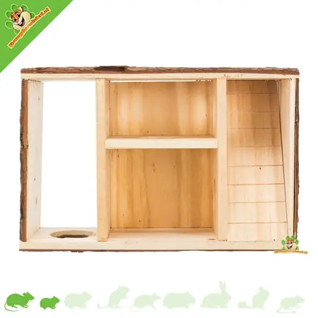 Trixie Meerkamer Huis Leif 35 cm voor Muizen, Dwerghamsters en Gerbils