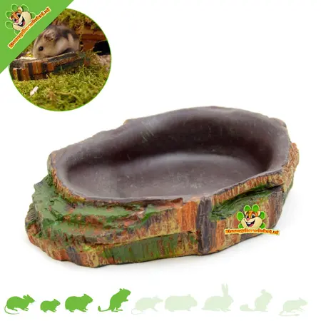Trixie Hamsterscaping Rock Futternapf 10 cm