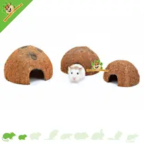 Demi-noix de coco (3 pièces)