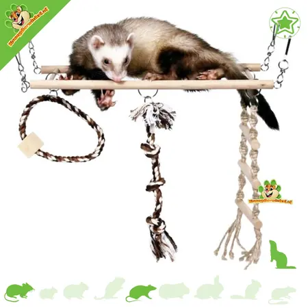 Trixie Trixie Hangbrug voor Knaagdieren & Fretten!
