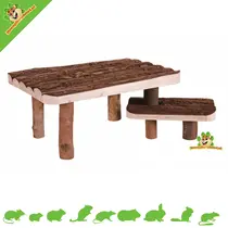 Bandejas de madera de 37 cm