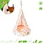 Pluche Hangmat Tipi Tent 42 cm voor ratten, cavia’s en chinchilla’s