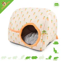 Casa de zanahorias de peluche de 30 cm