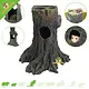 Maison en tronc d'arbre pour hamster 25 cm