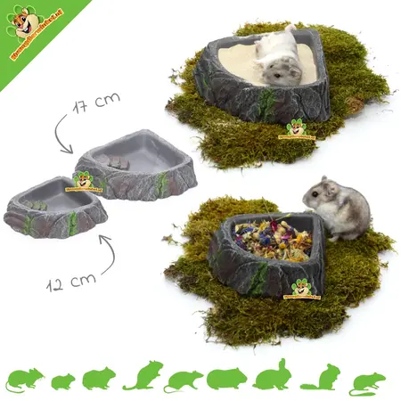 Rock Bake Graue Ecke