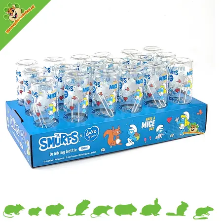 Classic Smurfen Drinkfles voor Knaagdieren & Konijnen