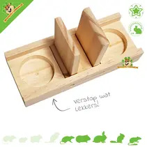 Drewniana zabawka logiczna Flip Up 18 cm