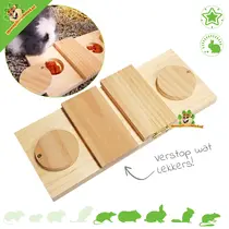 Jeu de puzzle en bois à rabat de 28 cm