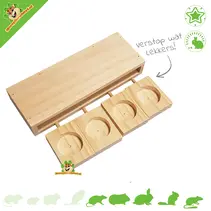 Holz-Suchpuzzle-Spielschieber 22 cm