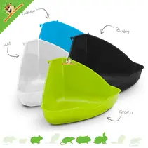 Toilettes d'angle 35 cm