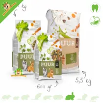 Alimento para conejos PUUR Konijn