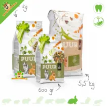 Alimento para conejos PUUR Konijn