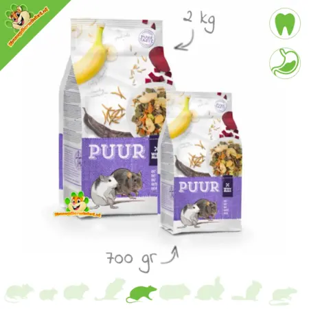 Witte Molen PURE Rat Rat Food Naturalna karma dla szczurów karłowatych i domowych