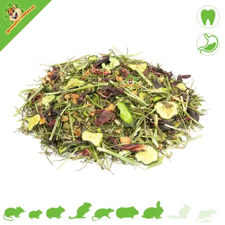 Mr Crumble Coriander Mix with Cucumber, Hibiscus and Apple
