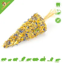 Flores de zanahoria para picar sin cereales