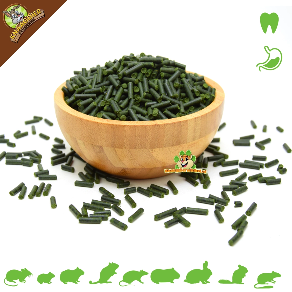 Knaagdier Kruidenier Pellets de albahaca